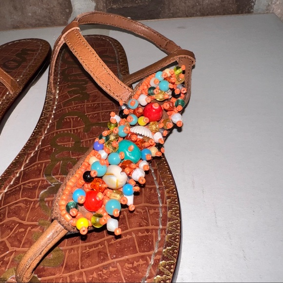 Colorful beaded sandals - Picture 5 of 8